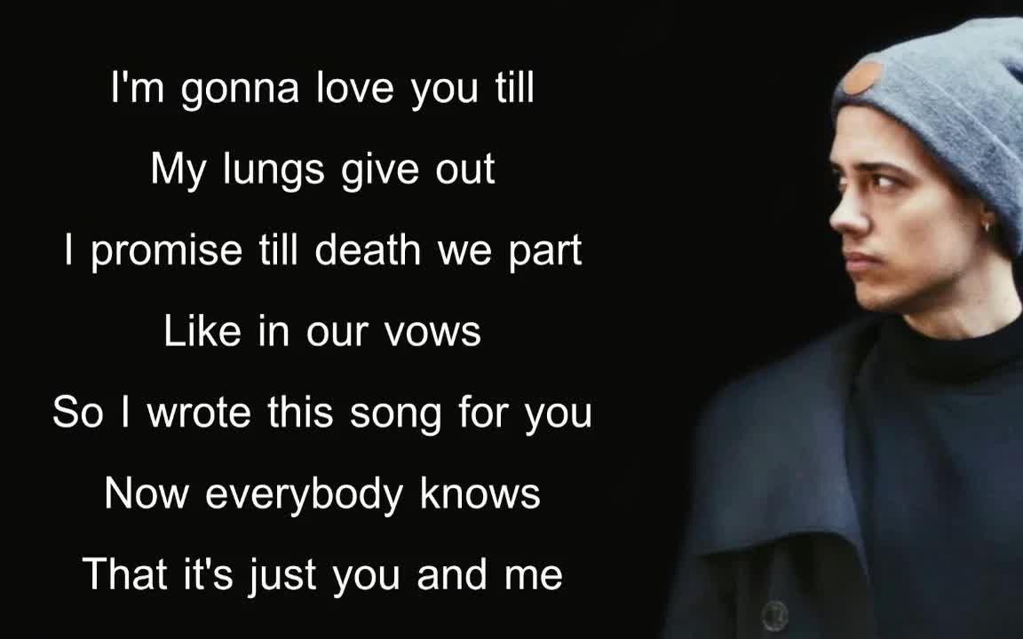 [图]James Arthur Say You Wont Let Go (Lyrics (Leroy Sanchez Cover-歌词版