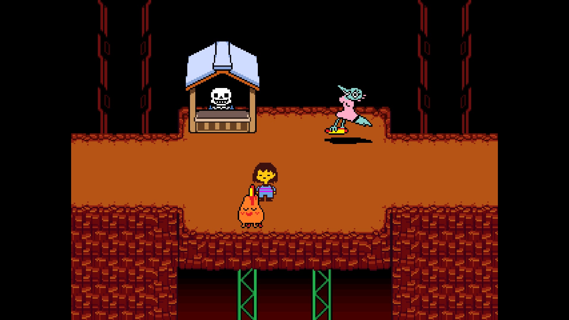 活动作品undertale传说之下热域蠢念头区域17