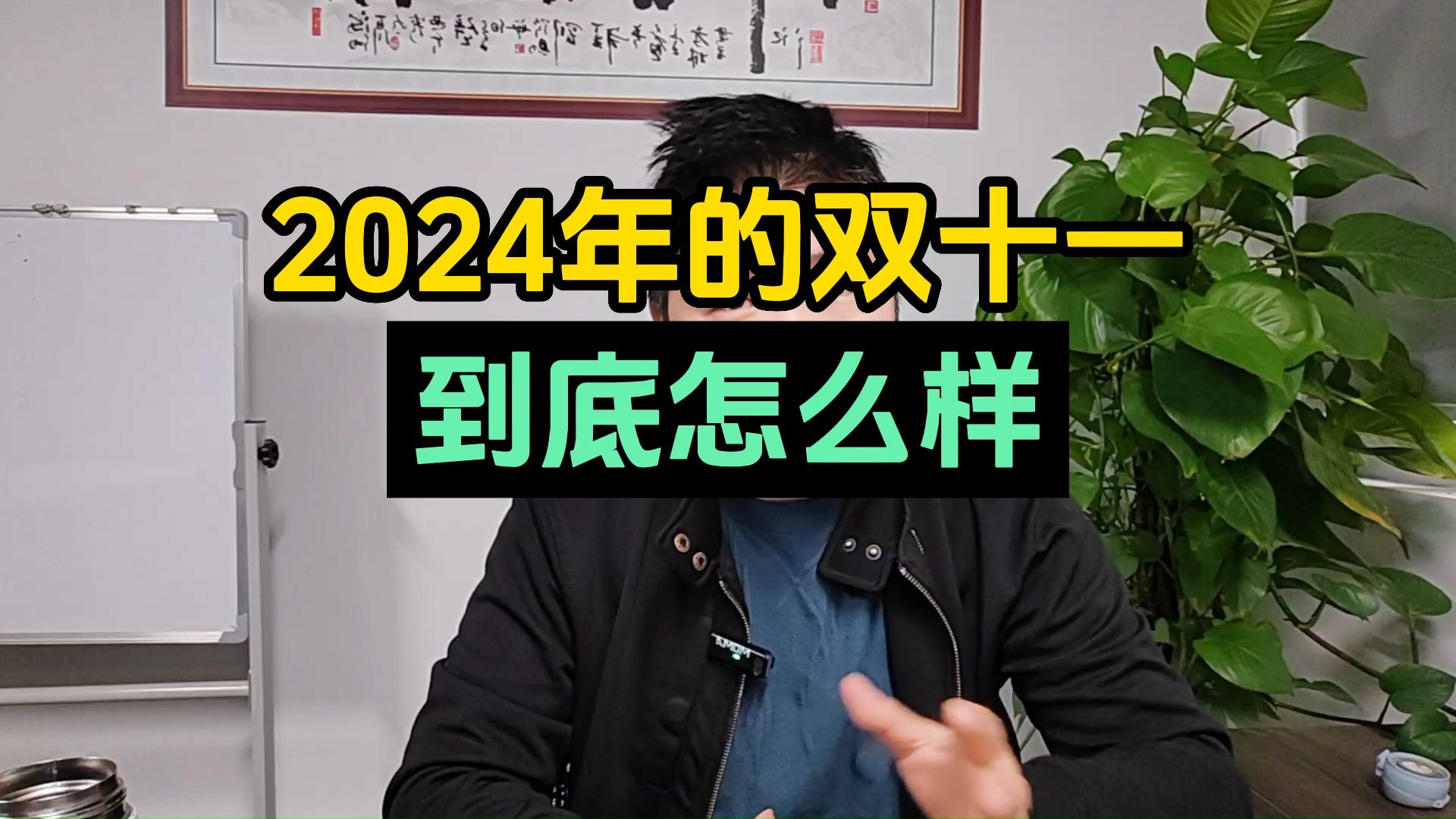 2024年的双十一 到底怎么样哔哩哔哩bilibili