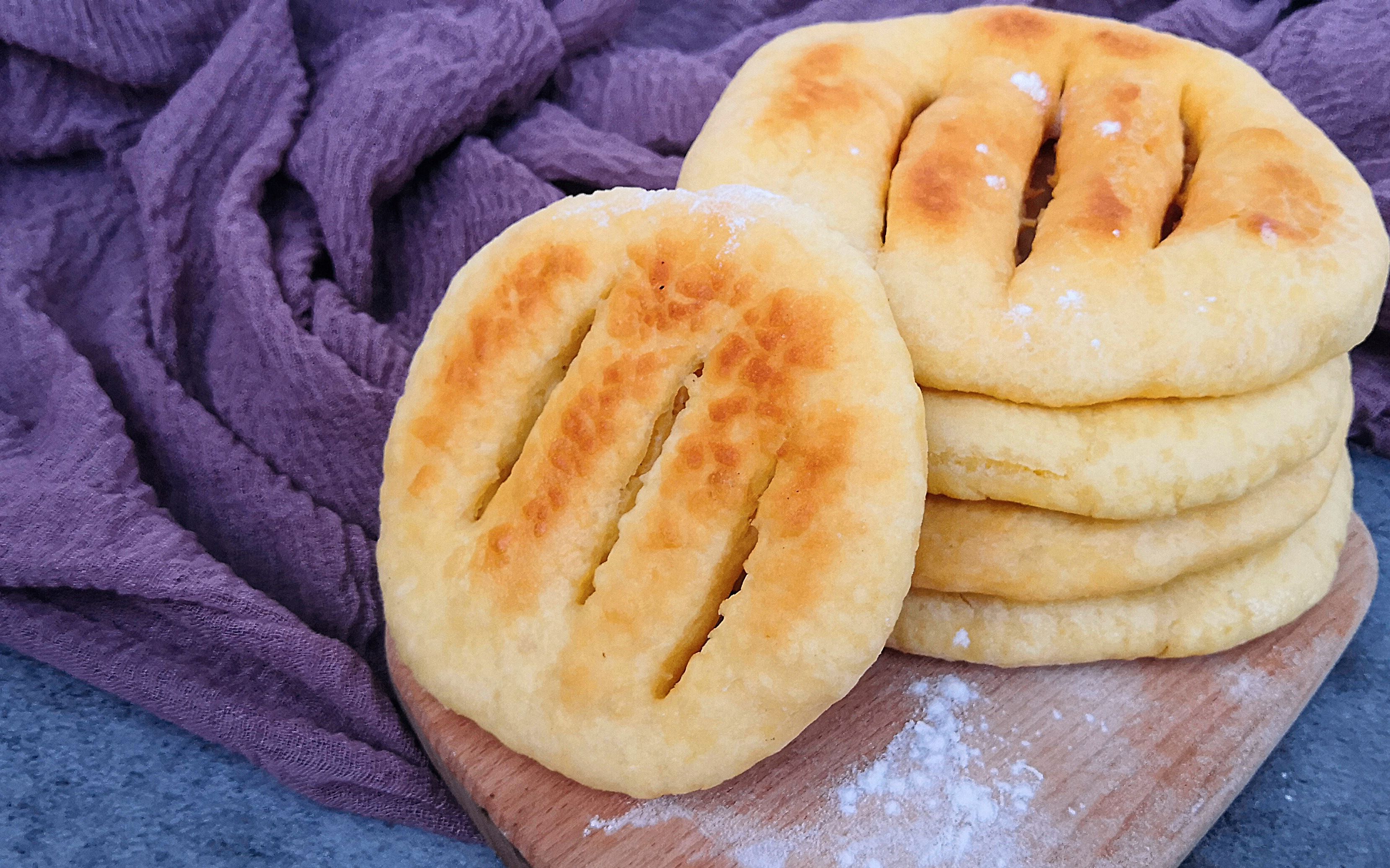 早餐做发面酸奶饼,松软可口好消化,食材比例都告诉你,一学就会!