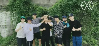 下载视频: 【EXO】全员护送都暻秀入伍，你一定要健康回来！等你！