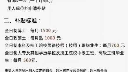 济南最新租房补贴政策,有学历的人抓紧来看看啦!哔哩哔哩bilibili