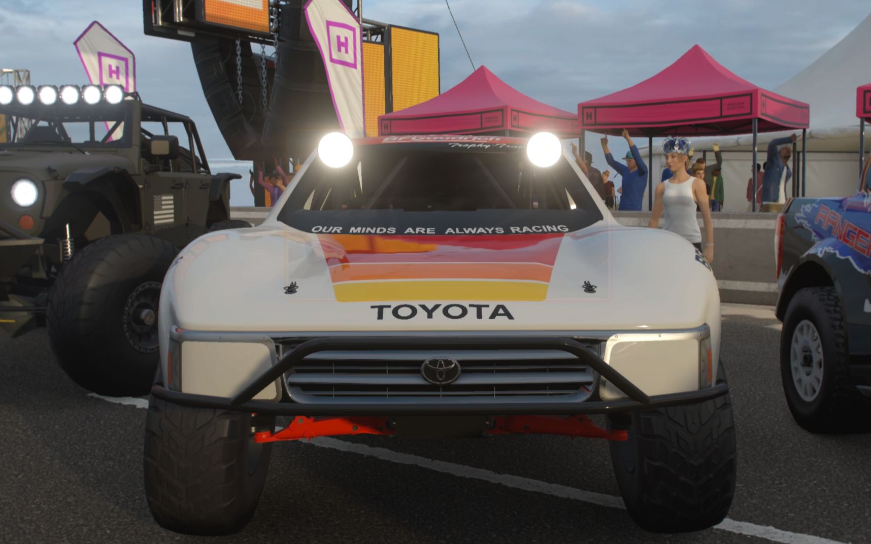 地平线44k3291丰田t100wp巨人对决越野赛