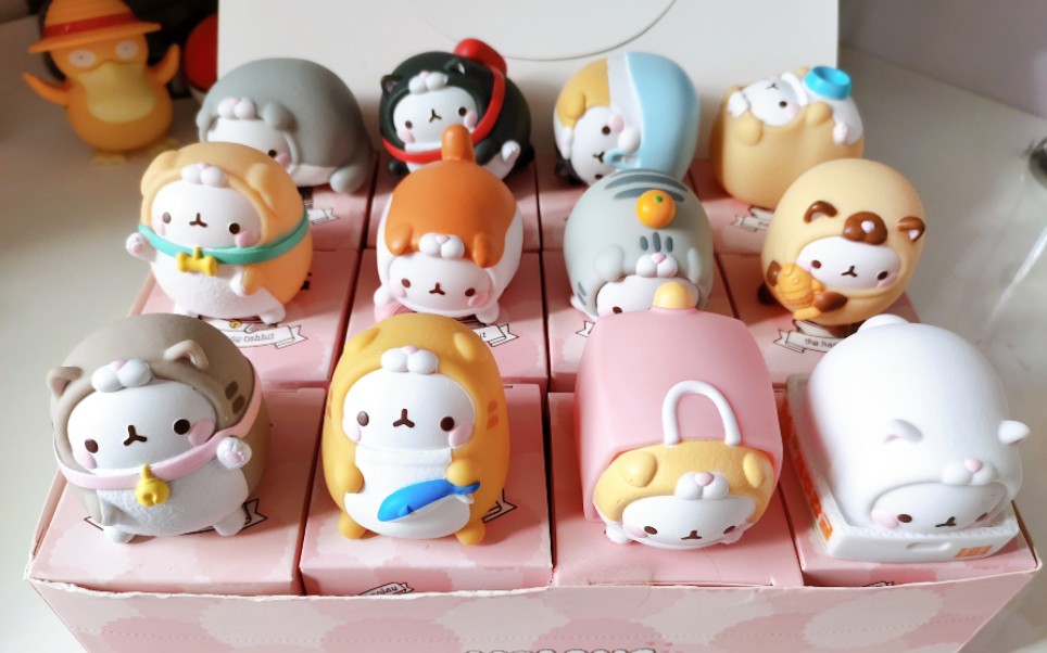 新年安利 | molang土豆兔五代盲盒 快来看看这些个假装自己是猫的兔