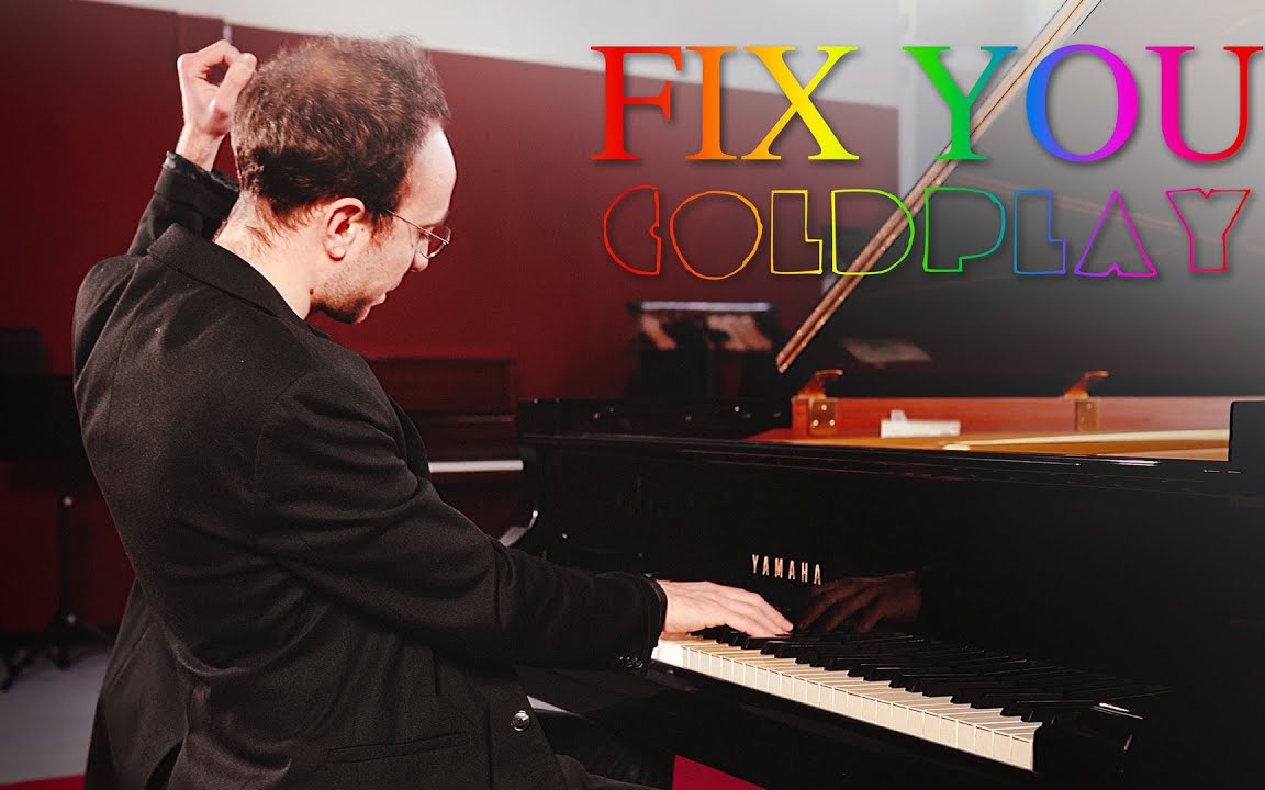 活动作品意大利钢琴师演奏酷玩乐队fixyou