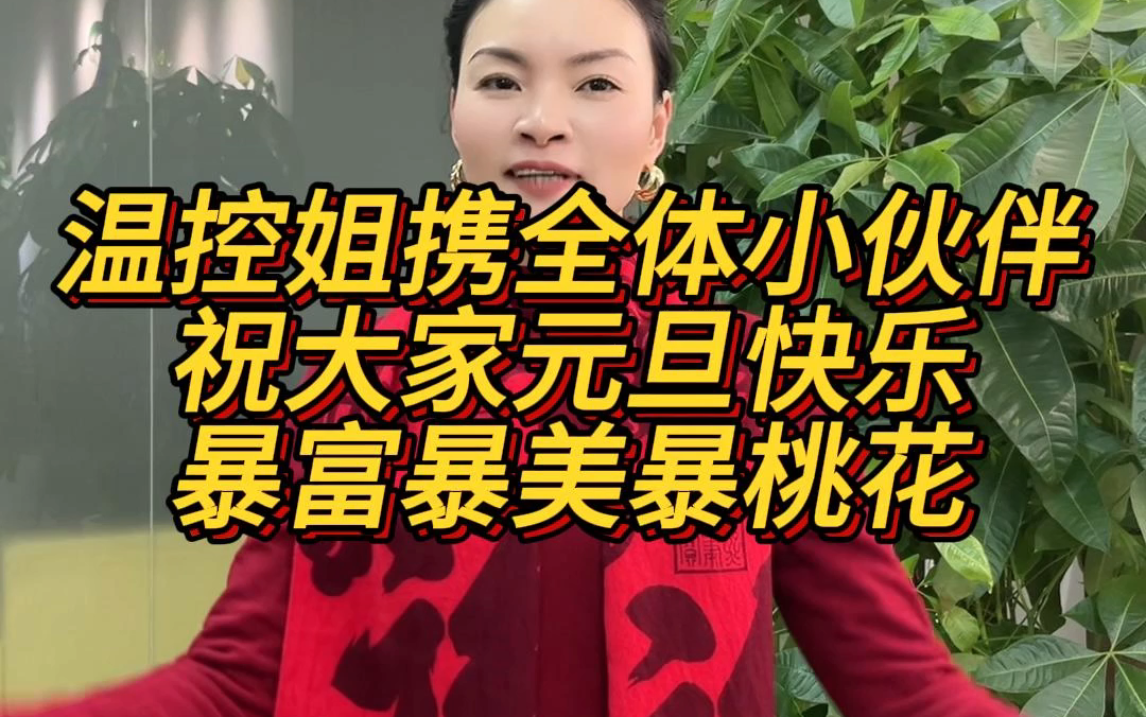 温控姐推携全体小伙伴祝大家元旦快乐!暴富暴美暴桃花!