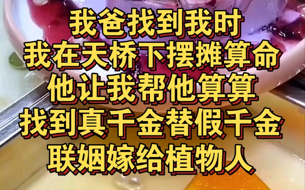 我是真千金,我爸找到我时,我在天桥下摆摊算命哔哩哔哩bilibili