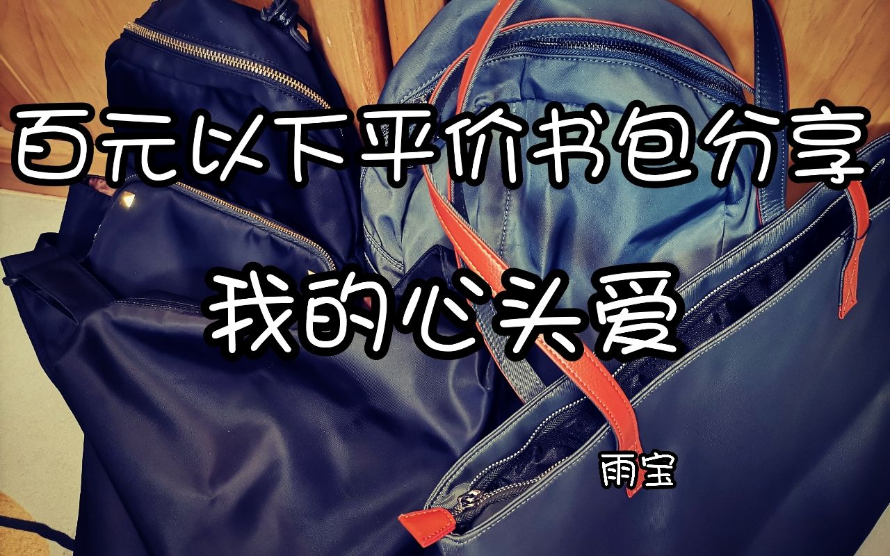 雨宝分享丨百元以下平价书包丨你买不了吃亏!买不了上当!哔哩哔哩bilibili