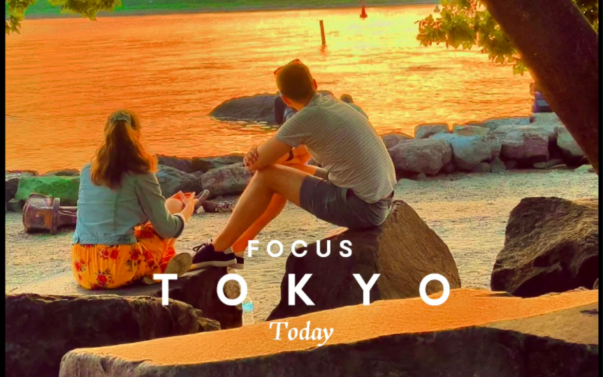 手机拍出电影感 今日东京湾 爱与自由女神背景音乐:《 FOCUS 》YOSHIKA哔哩哔哩bilibili