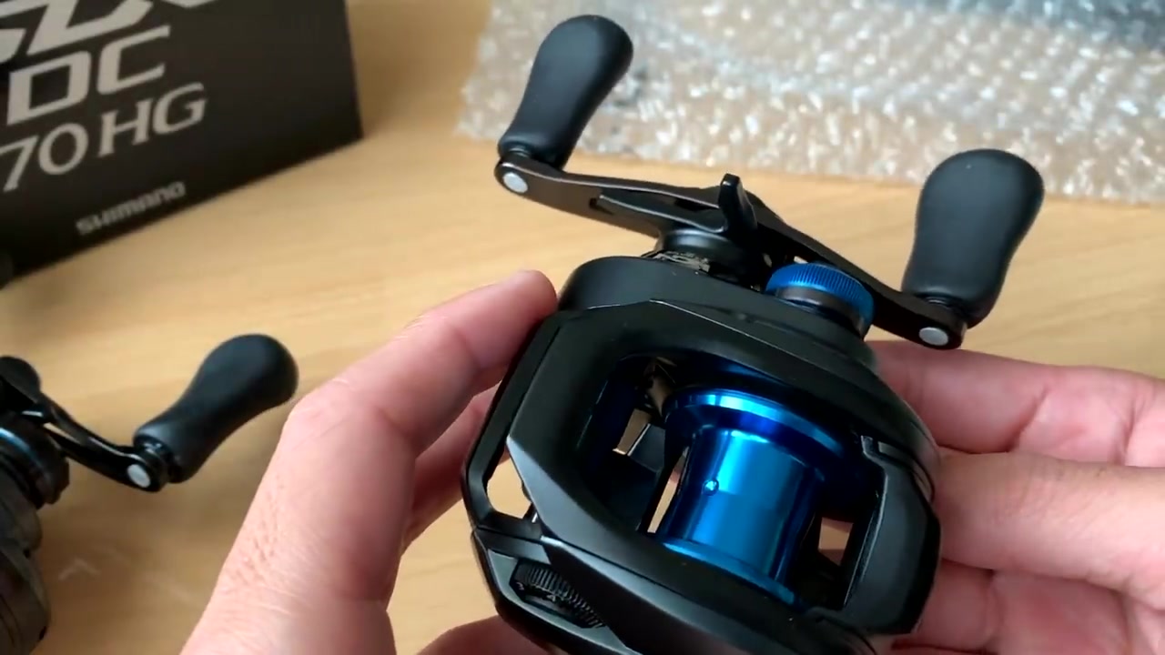 shimano【slx dc】拆箱 抛投测试