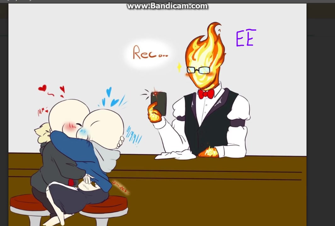 [图]Underfell sans X Undertale sans