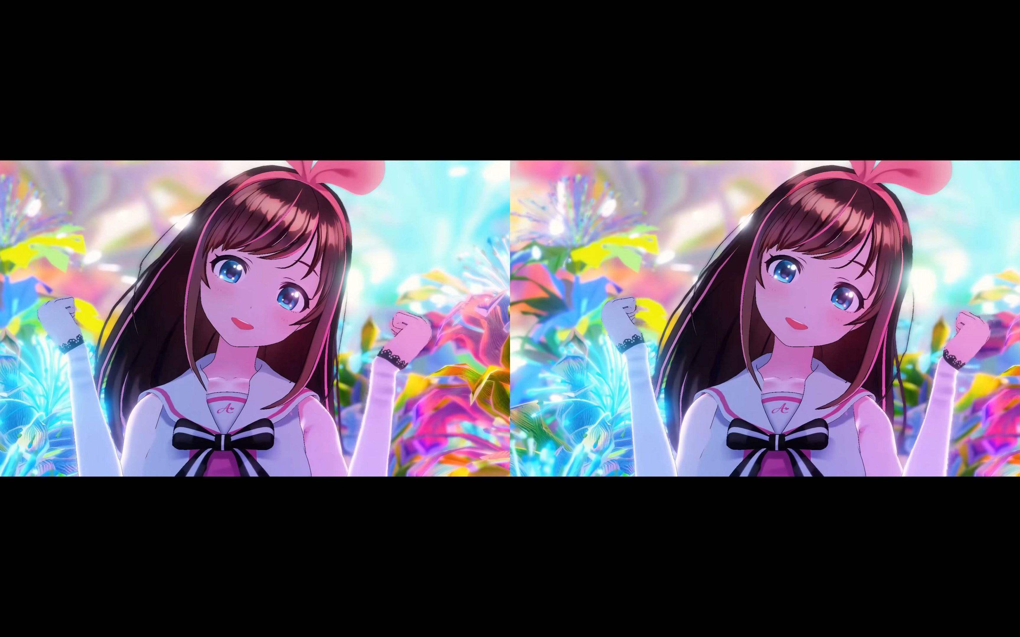 【kizuna ai】first light【裸眼平行眼3d立体视】