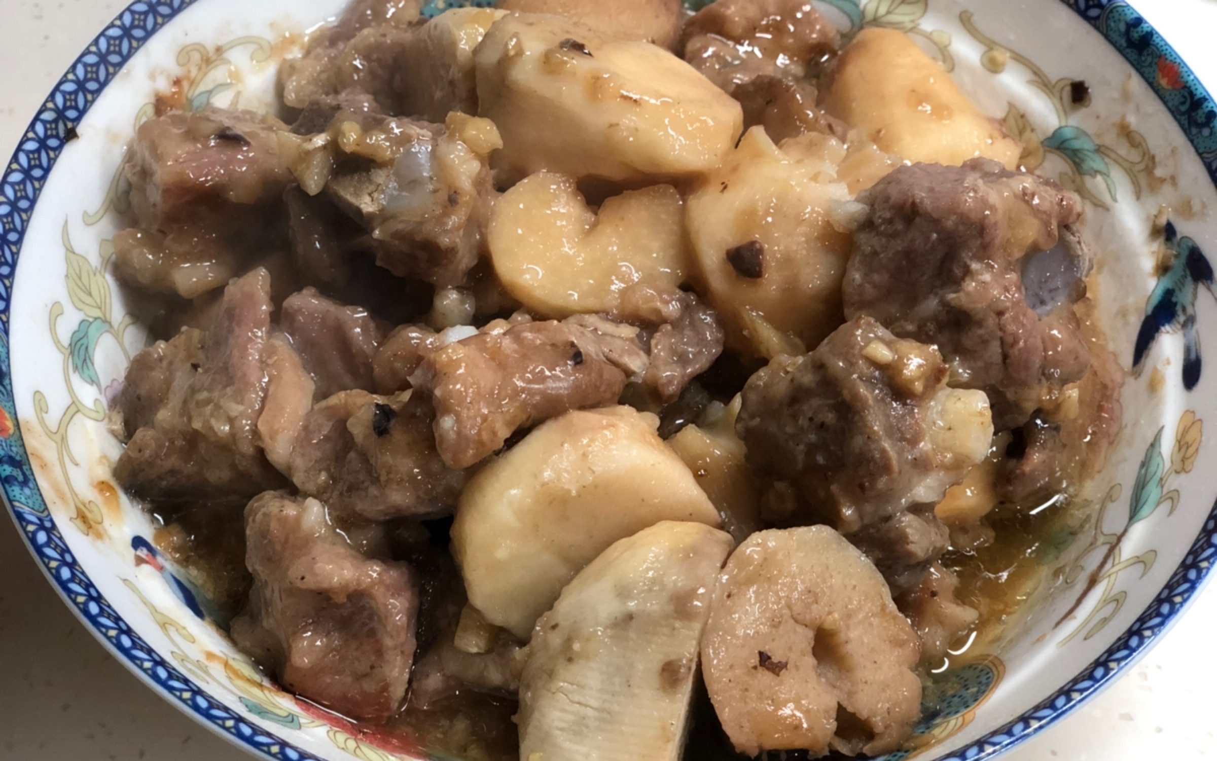 vlog大江家的晚餐:芋艿蒸排骨,4/7晚餐随拍