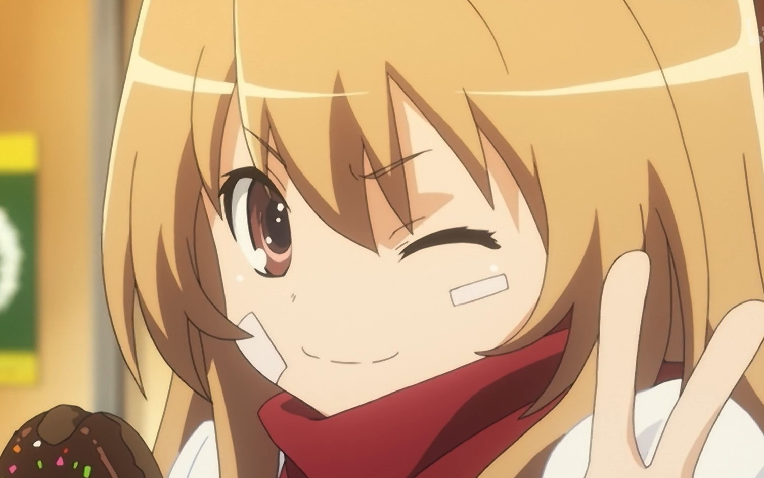 「とらドラ!」因为不想知道自己的未来,所以干脆全部吃掉啦!