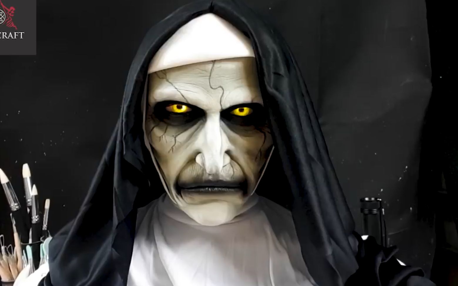 模型制作一个招魂中的恶魔修女模型超逼真