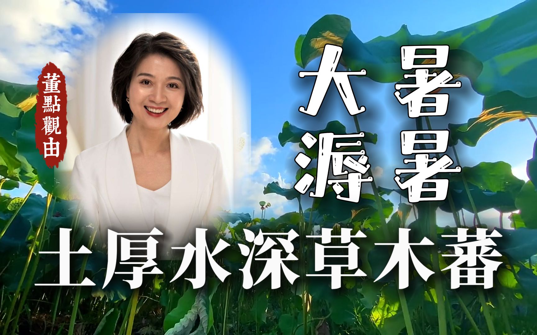 大暑 溽暑:土厚水深草木蕃哔哩哔哩bilibili