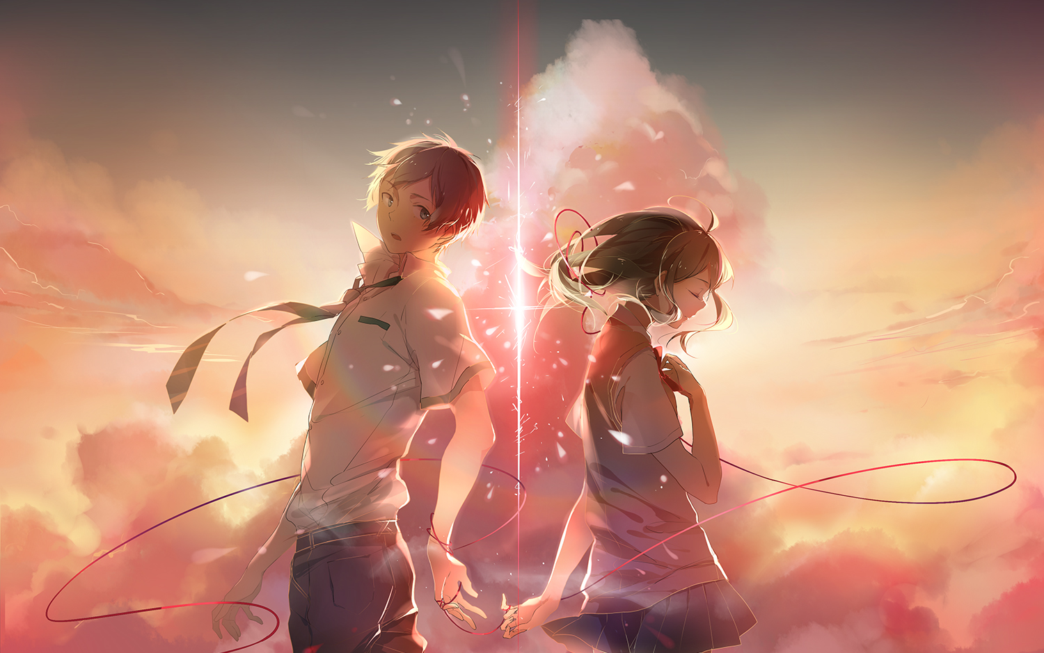 【你的名字/amv/1080p】我会踏上旅途 只为与你再次相遇