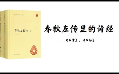 春秋左传里的诗经——信不由中,质无益也《采蘩》《采苹》哔哩哔哩bilibili