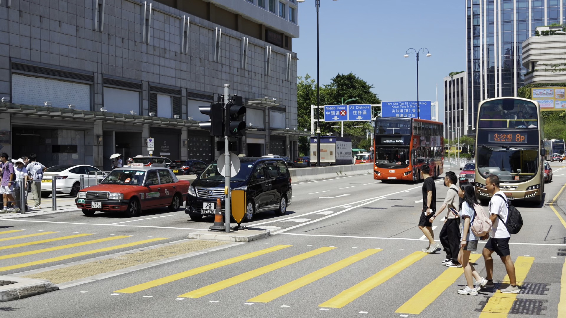 香港尖沙咀 街道图片