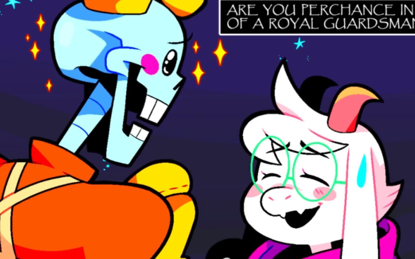 【deltarune/undertale漫配/中文字幕】双生符文 第十三集:你!