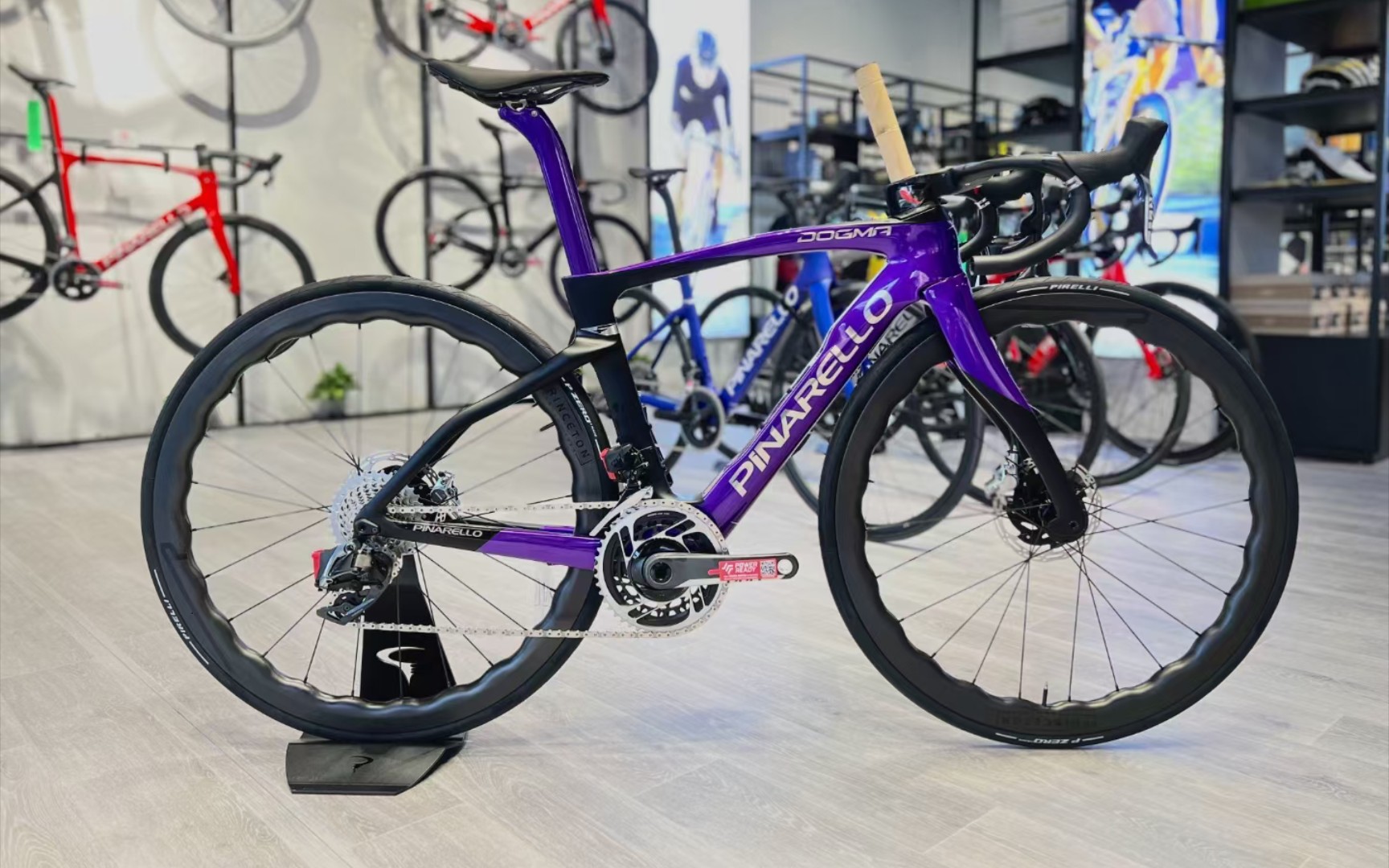 pinarello皮娜dogma f 电镀紫 430-500码准现车