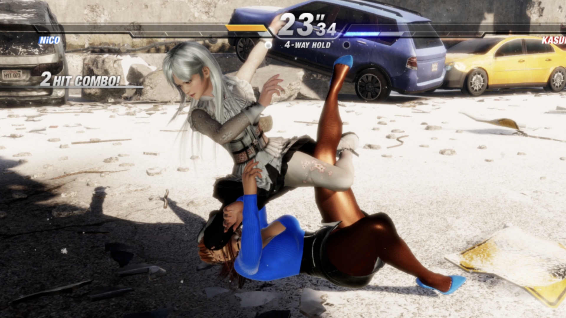 死或生6 女性格斗 霞惨遭蹂躏