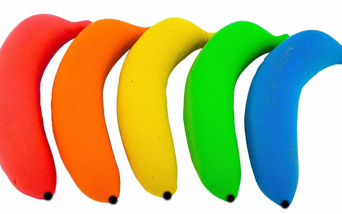 如何用动力砂切割,制作彩虹香蕉,你学会了吗?