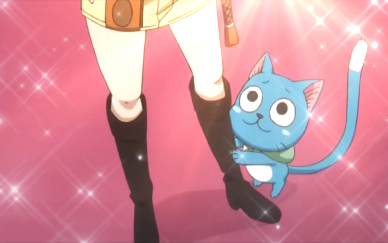 哈比一见钟情 找露西帮忙送鱼 结果露西模仿哈比.