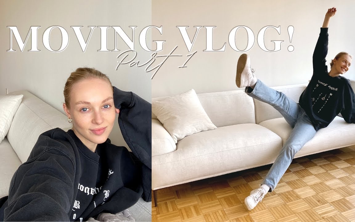 [图]Daphne de Baat｜搬进新家第一天vlog｜couch delivery, packing & first night at the new