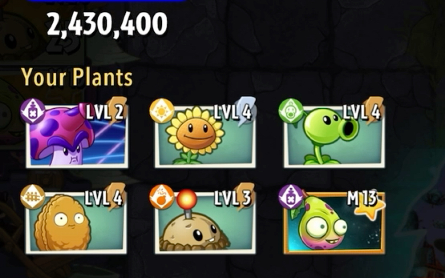 pvz国际版 竞技场 胆小菇第三场 只用小鬼梨2.4m