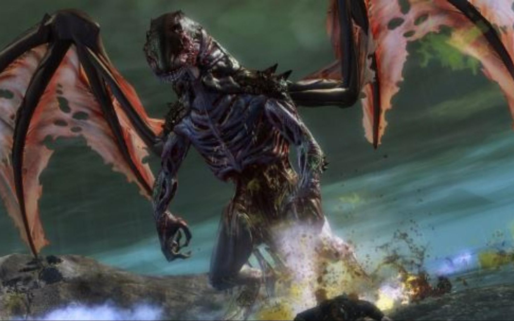 激战1guild wars先王安息地--单挑腐化龙--战士视角