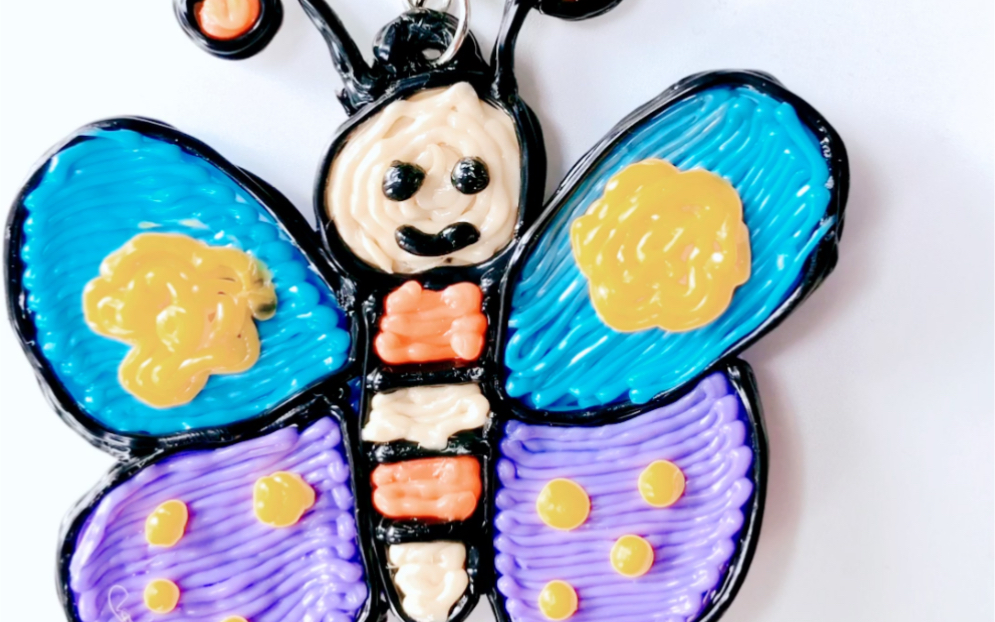 3d打印笔制做钥匙扣