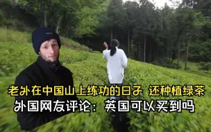 Download Video: 老外在中国山上练功的日子，还种植绿茶！外国网友评论：英国可以买到吗