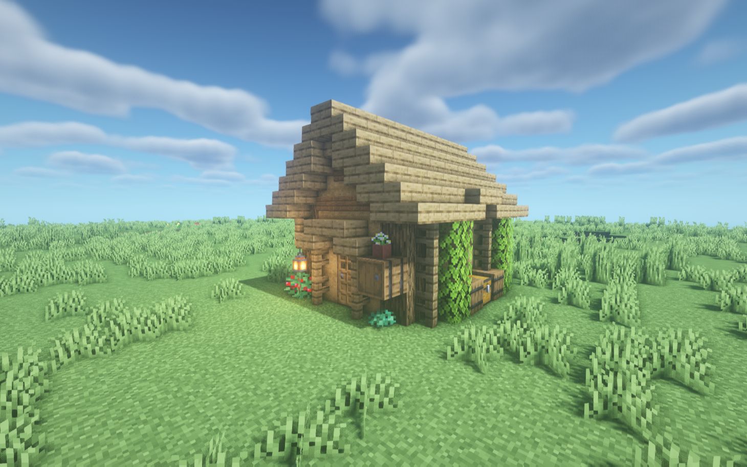 我的世界生存初期仓库