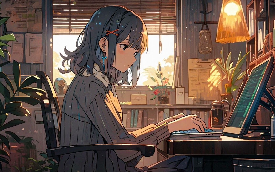 [图]【Lofi Chill】Girl Working Weekend 3小时洛菲音乐|适合专注&工作