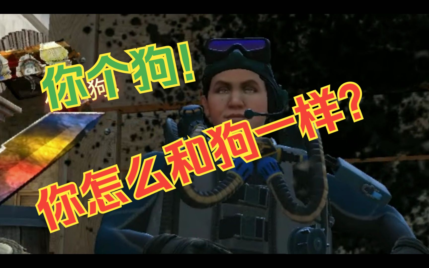 你个狗!你怎么和狗一样?