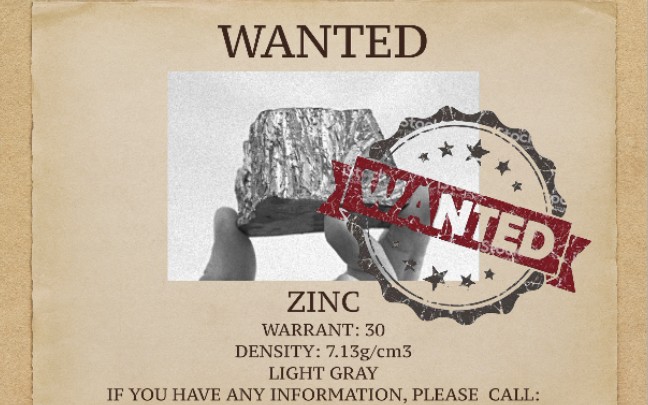 [图]Element Wanted Project－Zinc 元素通缉令