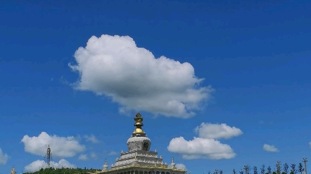 [图]辽宁阜新、佛寺镇瑞应寺_时轮金刚塔_拍摄于2022-7-19午时