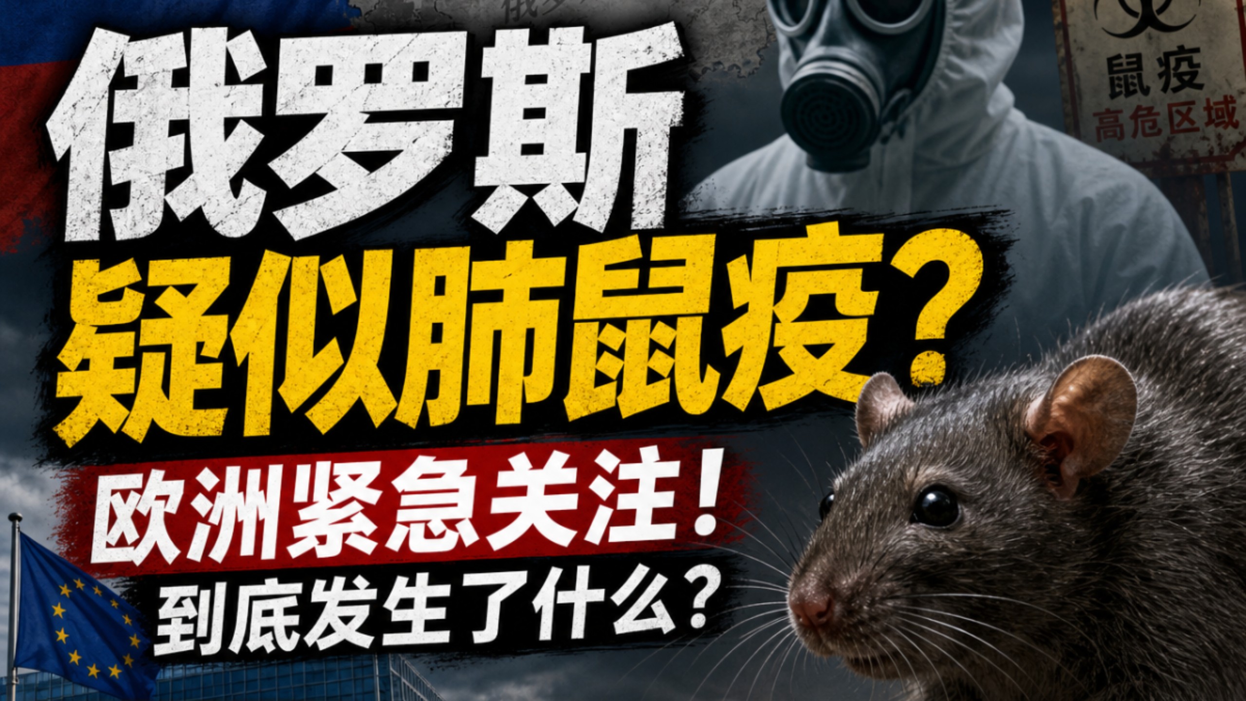 世超聊国际：俄罗斯疑似肺鼠疫？欧洲为何高度关注？这次到底发生了什么