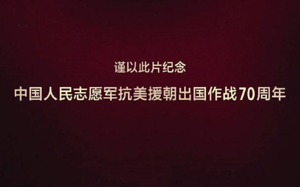 今晚8点!中央广播电视总台大型纪录片《英雄儿女》播出哔哩哔哩bilibili