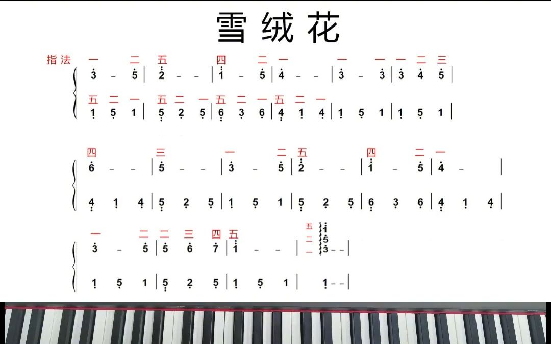 [图]【演奏挑战教学】《雪绒花》