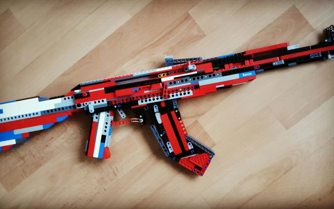 乐高ak-47演示 机理