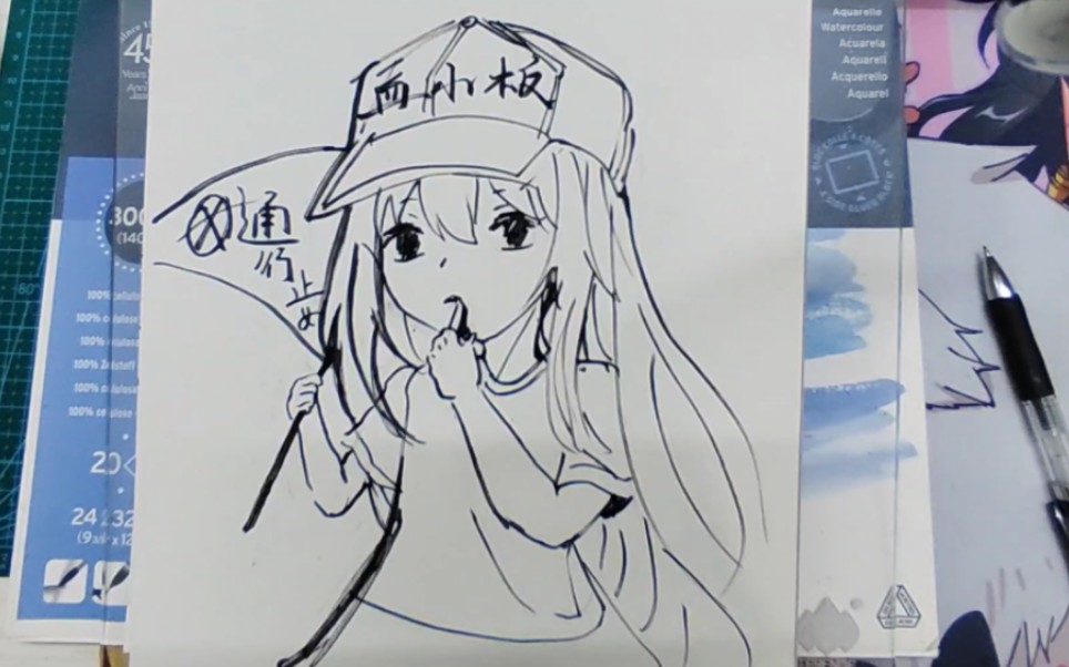 【挑战】44天画不同动漫角色day43血小板