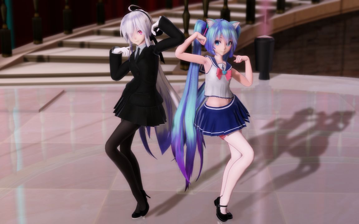 弱音与初音的爱dee!(≥▽≤)