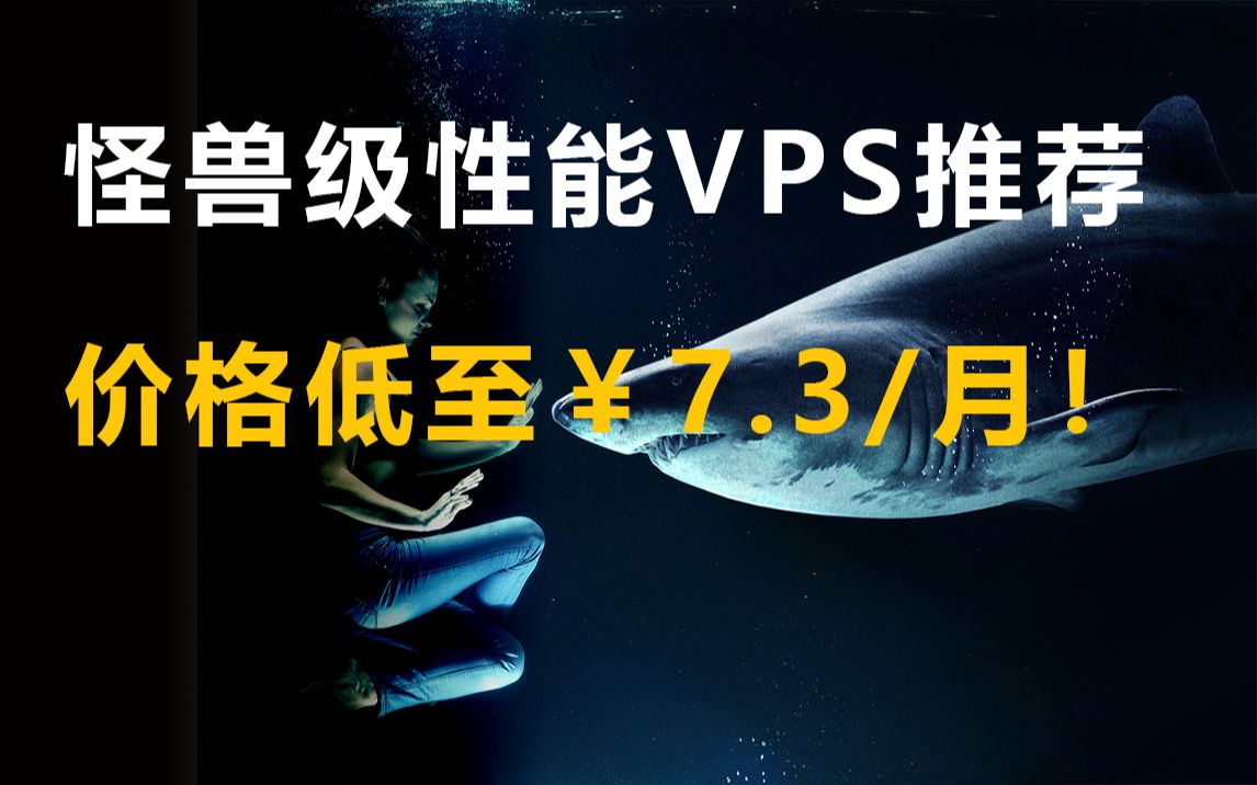 国内怪兽级性能VPS推荐,每月仅￥7.3哔哩哔哩bilibili