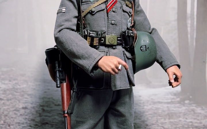 did16d80157二战德军我们的父辈弟弟弗莱德海姆16兵人模型