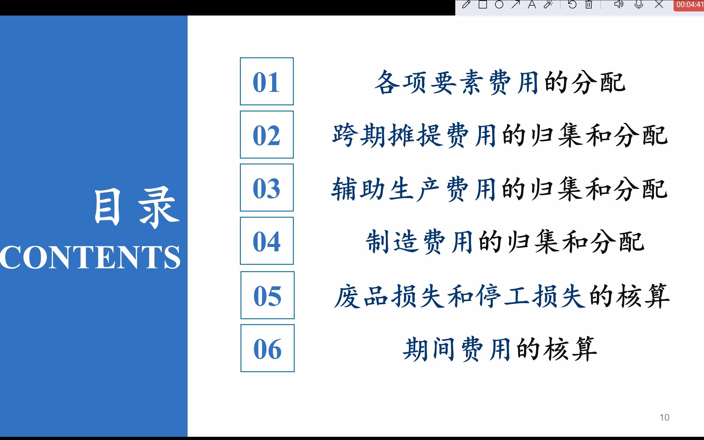 第三章费用在各种产品以及期间费用之间的归集与分配3.0概述哔哩哔哩bilibili