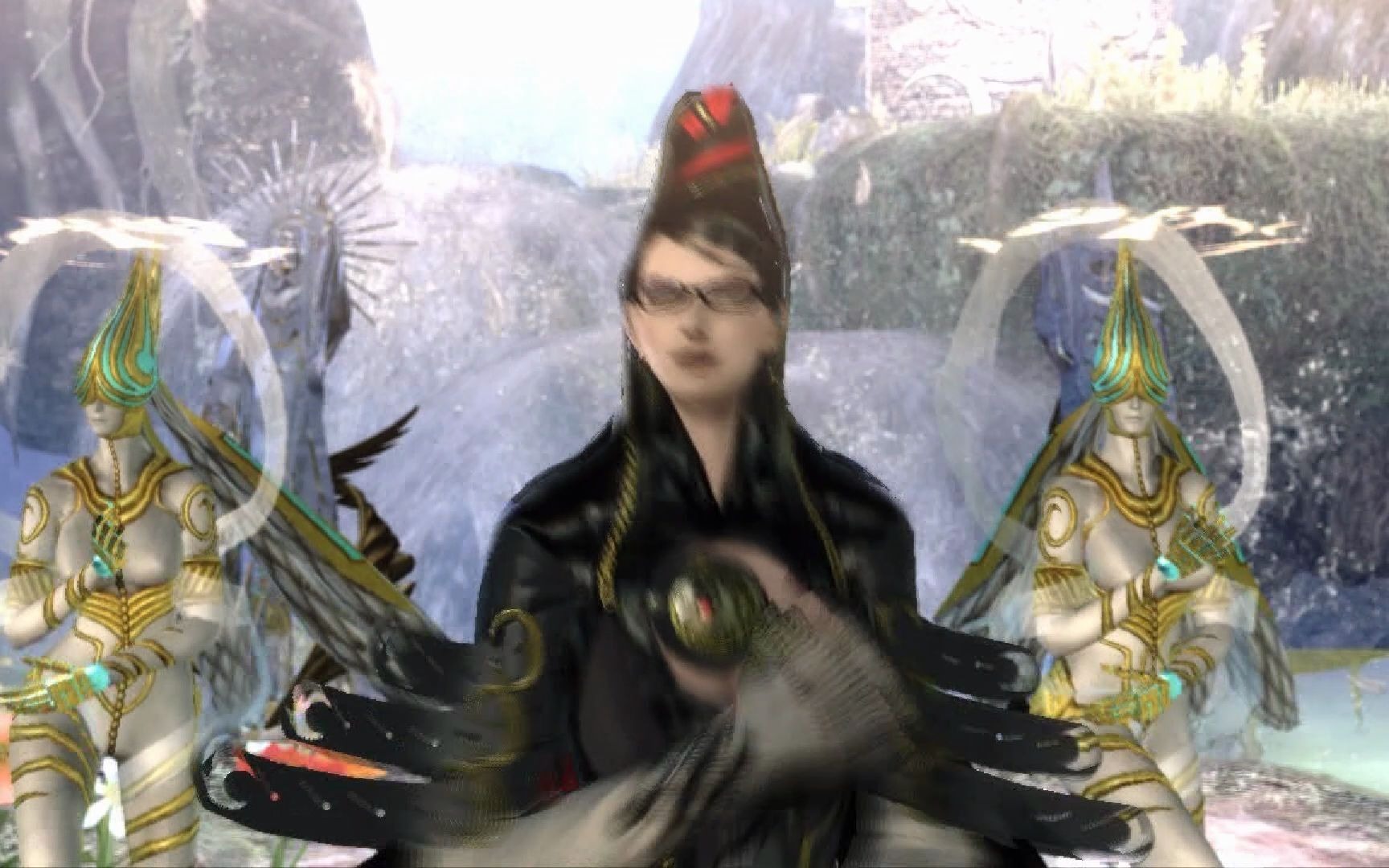 [图]Bayonetta-Let's dance, boys！（猎天使魔女通关特典）