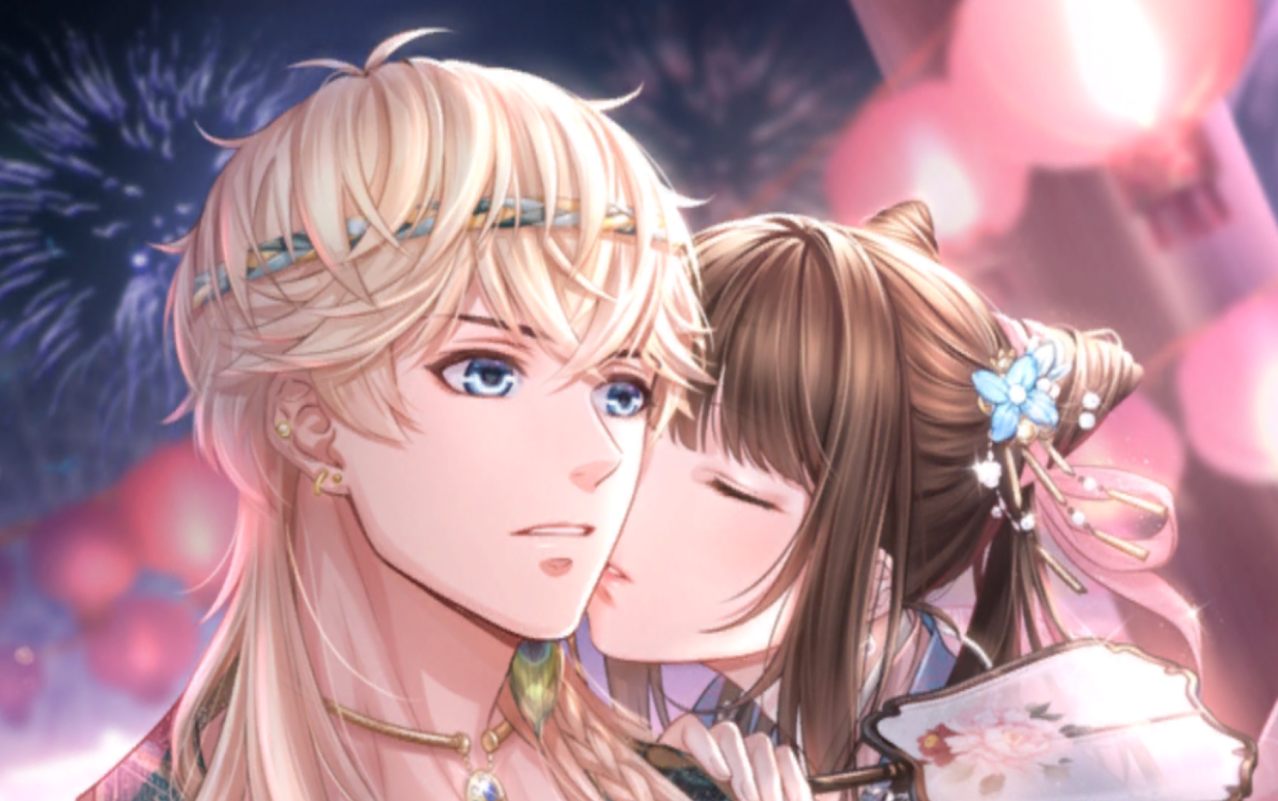 【foiz】《恋与制作人》周棋洛七夕卡『鹊桥仙』约会「夕夜之约」录屏