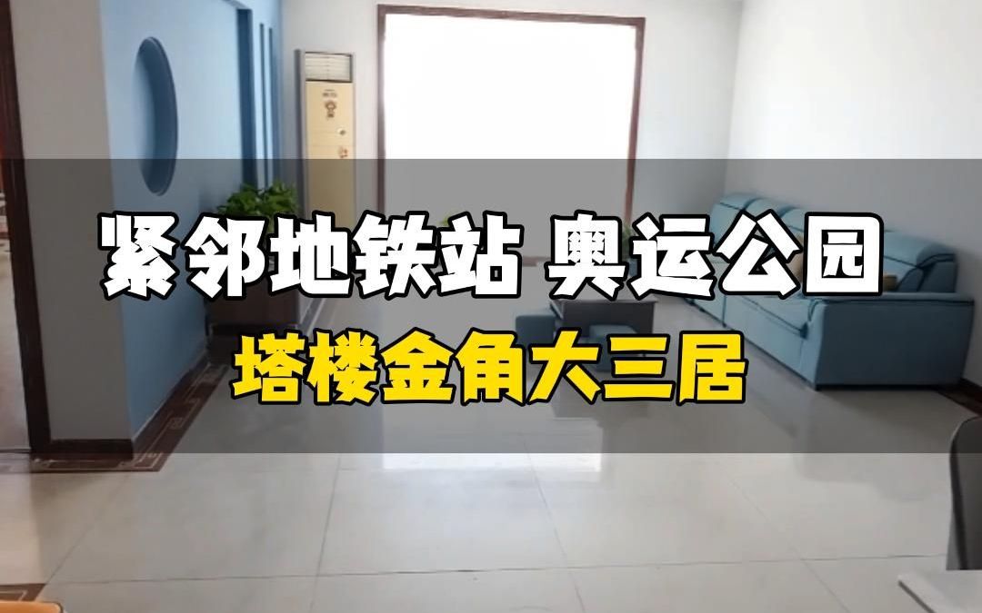 紧邻地铁站 奥运公园 塔楼金角大三居哔哩哔哩bilibili